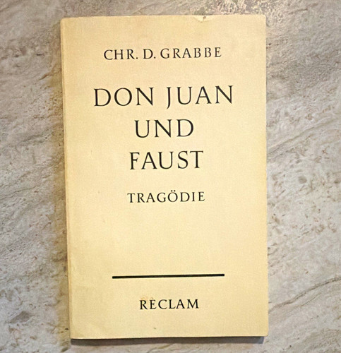 Reclam chr grabbe don - chr.,