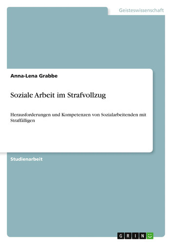 Soziale arbeit strafvollzug - soziale, im