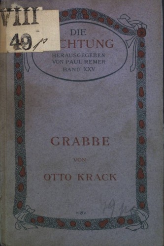 Grabbe die dichtung band - die,