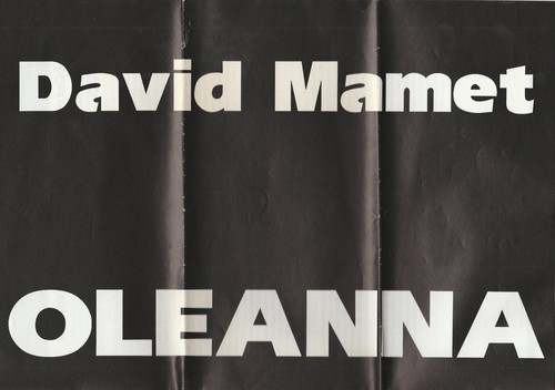 Programmheft david mamet - programmheft,