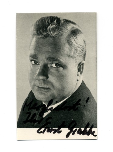 Orig autogramm schauspieler - orig.,